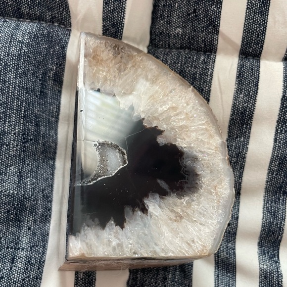 Crystal Geode Bookend - Picture 1 of 3